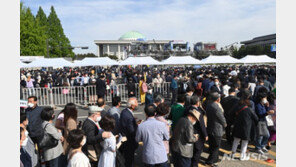 “尹정부, 자유·공정의 가치 지켜주길”…취임식 전부터 국회 앞 ‘인산인해’