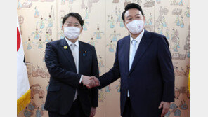 日 외무상 만난 尹대통령, 한일정상회담 조기 실현 의지 전해