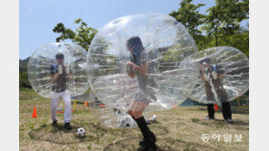 마스크 벗고 ‘미니축구’… 3년만에 대면 축제 열린 서울대
