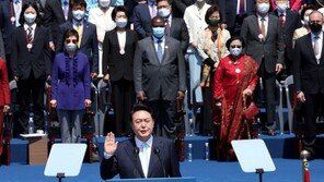 윤석열 대통령 취임 선서 시청률 17.4%…436만 명 동시 시청