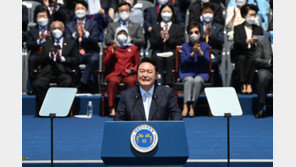 이준석 “尹 취임사, 자유 한사발…자유로 국수 삶고 그 위에 자유 양념”