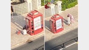 공중전화부스서 머리감고 먹고 자고…상하이 봉쇄 난민女의 현실