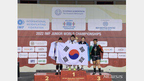 ‘포스트 장미란’ 역도 박혜정, 세계주니어선수권 우승