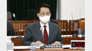 박지원 “국정원, 정치중립 이뤄…저는 민원해결사 될 것”