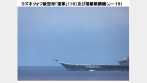 일본, 중국 항모 훈련에 촉각…“랴오닝호 8일 연속 함재기 훈련”