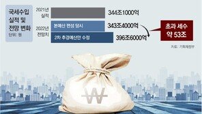 53조 초과세수 전망에… 野 “오차 진상조사” 與 “文정부서 추계” 