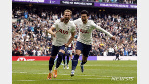 토트넘, 번리 꺾고 4위로…손흥민, 22호골 무산