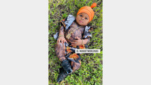 1살 아들 온 몸에 문신…“조폭 만들셈인가” 비난 폭주