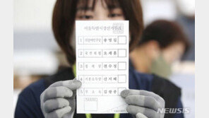 2주 앞으로 다가온 지방선거… 서울시장 선거 투표용지 점검