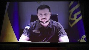 ‘칸 영화제’ 등장한 젤렌스키 “독재자는 죽는다” 