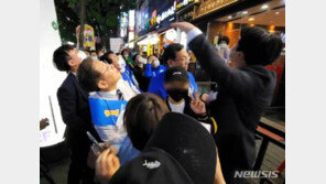 이재명, 치킨뼈 그릇 던진 남성 구속영장 신청에 “선처 바란다”