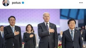 대통령실, 尹의 美 국가 ‘경례’ 논란에 “의전상 결례 아니다”