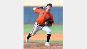 북일고 최준호 ‘승리는 내 손으로 지킬테야!’ [포토]