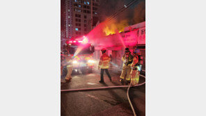 한밤 대구 식당서 난 불 30분 만에 진화…인명피해 없어