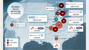 삼성SDI도 美인디애나에 공장… 진격의 K배터리