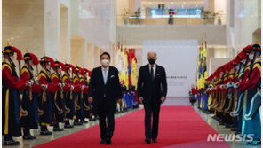 바이든, 4박5일 한·일 순방 종료…우크라 위기 속 인·태서 中 견제