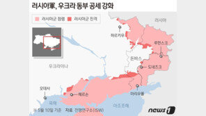 러군, 세베로도네츠크 진격 강화…우크라 “매우 어려운 상황”