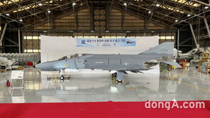 대한항공, 공군 F-4 전투기 창정비 사업 마무리… 최종호기 출고 기념식 개최