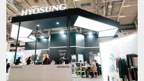 고객사 섬유전시 참여 지원… 패션브랜드 업계 성장 주도