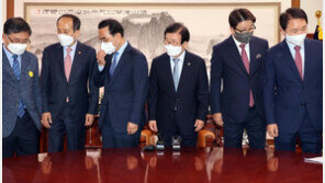 국회 후반기, 의장단-18개 상임위장 없이 출발