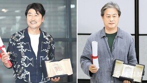 브로맨스 ‘칸의 남자들’ 금빛 귀향