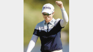 36세 지은희, 40개월 만에 ‘미키마우스 웃음’