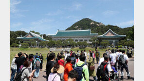 청와대 개방후 경복궁역 보행량 4배로