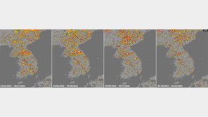 美 위성자료에 포착된 北 봄가뭄… “심각한 수준”