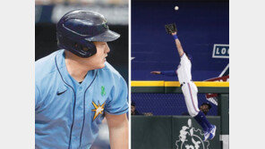 홈런이 잡혔다, 아쉬운 최지만