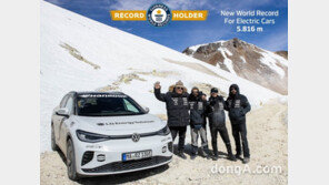 한국타이어 장착 ‘ID.4 GTX’, 세계 최고도 주행 전기차 기네스 신기록