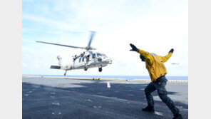 한미 ‘北도발 대비’ 연합해상훈련 실시… 美 ‘레이건’ 항모 참가