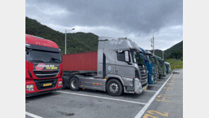 화물연대 총파업에 비조합원 가세…컨테이너 75% 처리 부산항 수출입 타격