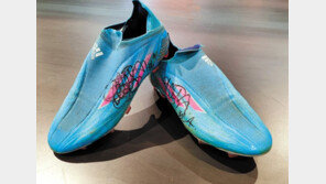 손흥민 ‘이란전 축구화’ 자선경매서 1600만원 