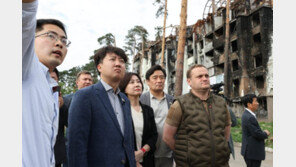 이준석, 러軍 민간인 학살지역서 “마음 무겁다…국제사회 역할 고민”