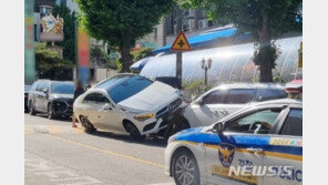 카니발 올라탄 벤츠…아침 만취운전 20대녀 체포