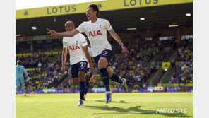 손흥민, 슈퍼컴퓨터가 선정한 EPL ‘올해의 팀’ 포함