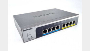 [리뷰] 넷기어 MS108EUP, 2.5G 대역폭에 60W 전원까지 포트 하나로