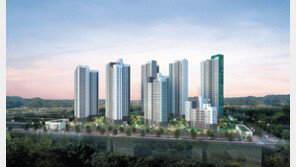 음성 기업복합도시 내 최고층 브랜드 단지