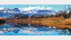 그림같은 ‘쌍천과 울산바위’