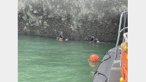 낚시보트, 배수갑문으로 빨려 들어가…1명 사망·1명 실종