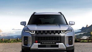 쌍용차 신차 ‘토레스’, 첫날 1만2000대 사전계약…역대 최고