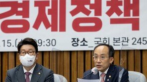 與 “법인세율 낮춰 기업투자 촉진” 