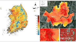 우리 동네 어디가 제일 덥나…‘폭염 대비’ 열분포도 배포