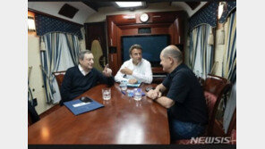 독일·프랑스·이탈리아 정상, 우크라 키이우 도착