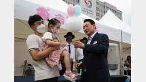 용산 대통령실 ‘집들이’