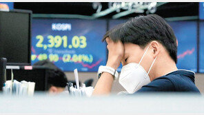 또 ‘검은 월요일’… 코스피 2400도 무너져