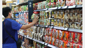 “韓 식료품 물가 더 오른다…하반기 8.4% 상승 전망”