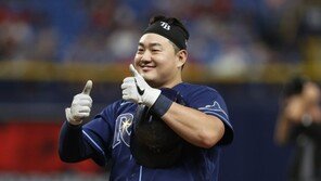 최지만, 게릿 콜 상대 침묵…19경기 연속 출루