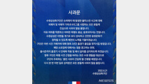 프로축구 수원, 팬 폭행 사과…가해자 홈경기 2년 출입금지