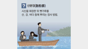 [단독]죽어서는 홀가분하게 산-강-바다로…유골 뿌리는 ‘산분장’ 제도화